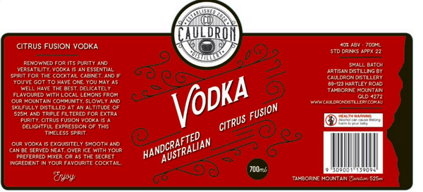 Citrus Fusion Vodka